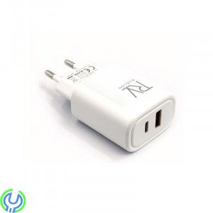 20W adapterladdare, 2 ut USB + typ C, The amazing RVELON supersnabb Adapter Charger is of the Best Quality., Adapter, , RVELON