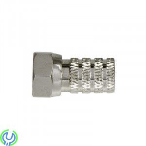 Kontakt F-hane, twiston för RG59T kabel, 5 pack, 4331113 F-hane FTO-61T, twist-on för RG59T kabel 0,8/3,6, F-Kontakter, , Elgruv