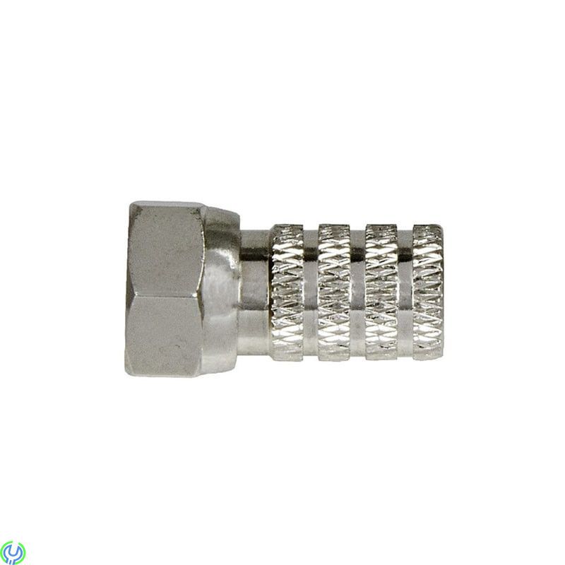 Kontakt F-hane, twiston för RG59T kabel, 5 pack, 4331113 F-hane FTO-61T, twist-on för RG59T kabel 0,8/3,6, F-Kontakter, , Elgruv