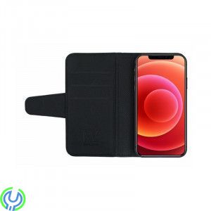 iPhone 12/12 Pro Läder Plånboksfodral, Svart, iPhone 12/12 Pro RV Flip Stand TPU Läder Plånboksfodral Svart Hög kvalitet., iPhon