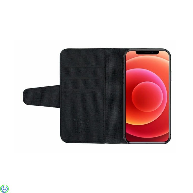 iPhone 12/12 Pro Läder Plånboksfodral, Svart, iPhone 12/12 Pro RV Flip Stand TPU Läder Plånboksfodral Svart Hög kvalitet., iPhon