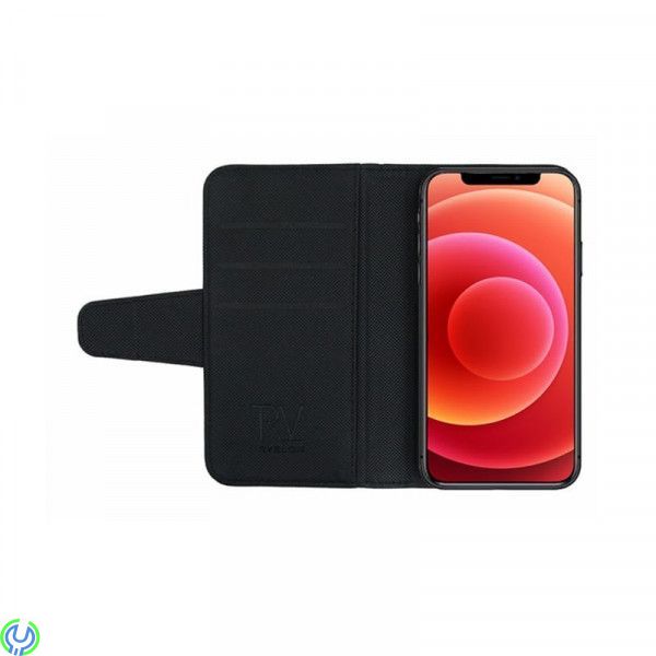 iPhone 12/12 Pro Läder Plånboksfodral, Svart, iPhone 12/12 Pro RV Flip Stand TPU Läder Plånboksfodral Svart Hög kvalitet., iPhon