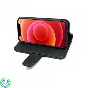 iPhone 12/12 Pro Läder Plånboksfodral, Svart, iPhone 12/12 Pro RV Flip Stand TPU Läder Plånboksfodral Svart Hög kvalitet., iPhon