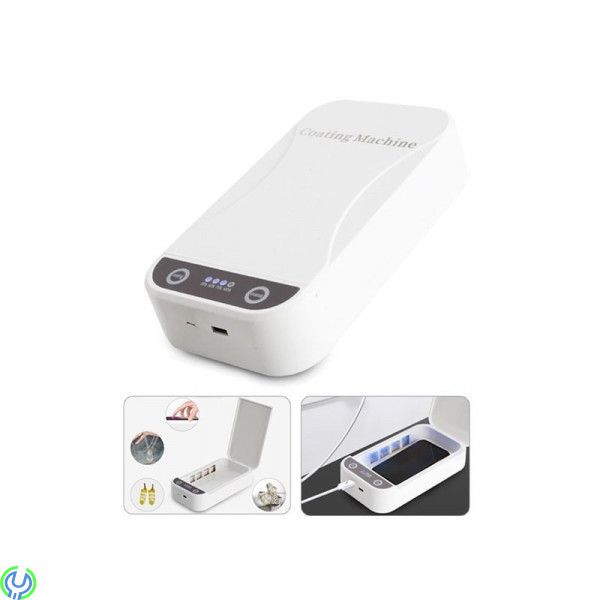 UV- sterilisering Desinfektion Box för Smartphone, UV Light Desinfektion Sterilisering Cleaner Box för Smartphone, Hygien/Skydds