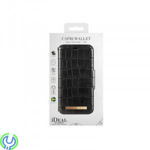 IDeal Capri Wallet iPhone 11 Pro Max - Svart, IDeal Capri Wallet Fodral för iPhone 11 Pro Max - Svart, iPhone 11 modeller, , iDe