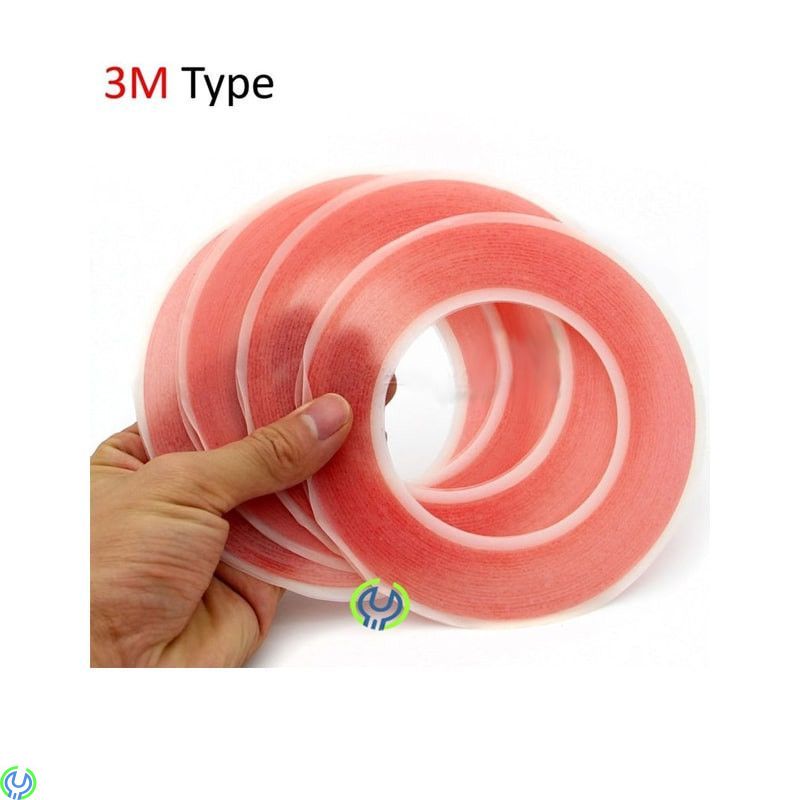 Dubbelhäftande tejp rulle 3m-0,5 cm, Röd Superstark dubbelhäftande tejp rulle 0,5 cm., iPhone Reservdelar, , Elgruvan