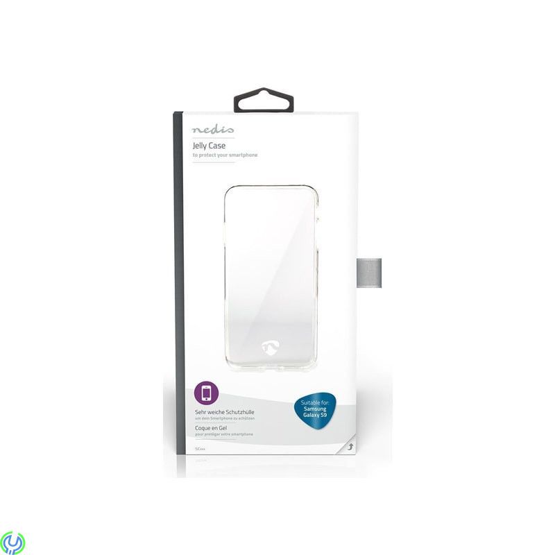 Gel Skal för Galaxy S9, Transparent, SKAL MED GEL FÖR SAMSUNG GALAXY S9, TRANSPARENT, Mobilskal/ Laddare, , Nedis