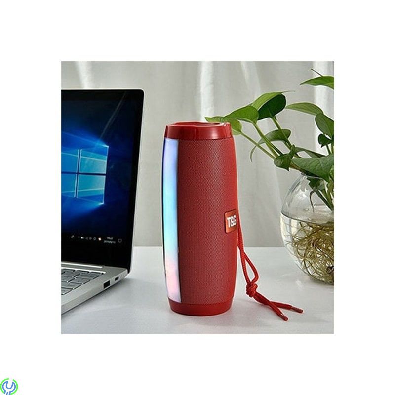 Bluetooth-högtalare, Röd, Vattentät LED-blinkande Bluetooth-högtalare TG157 Röd., Högtalare, , Elgruvan