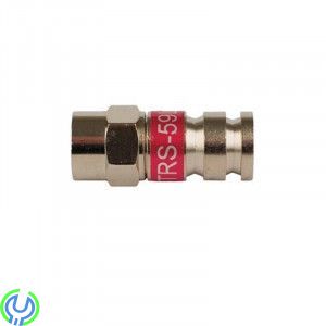 KONTAKT F-HANE COMPRESSION RG-59, 5 pack, Kontakt F-hane compression till RG-59, TRS59L., F-Kontakter, , Elgruvan