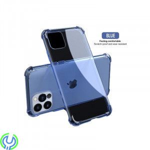 iPhone 12 Pro Max Stötsäker skal, blå, Mobilskal av hög kvalitet Det stötsäkra för Apple iPhone 12 Pro Max, iPhone 12 modeller, 