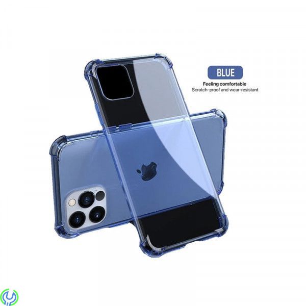 iPhone 12 Pro Max Stötsäker skal, blå, Mobilskal av hög kvalitet Det stötsäkra för Apple iPhone 12 Pro Max, iPhone 12 modeller, 