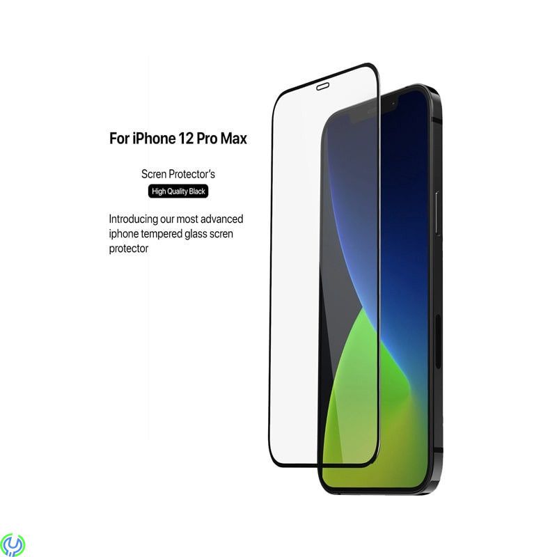 iPhone 12 Pro Max 3D Skärmskydd i härdat glas, Apple iPhone 12 Pro Max 3D Tempered Glass Screen Protector, iPhone 12 Pro Max, , 