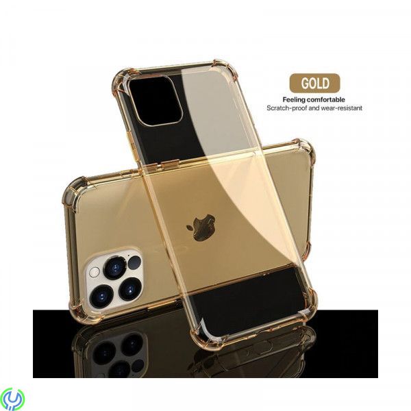 iPhone 12/12 Pro stötsäkert fodral guld, Mobilskal av hög kvalitet Det stötsäkra för Apple iPhone 12/12 Pro, iPhone 12/ 12 Pro, 