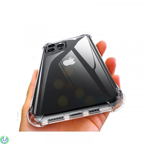 iPhone 12/12 Pro Stötsäkert fodral Transparent, Mobilskal av hög kvalitet Det stötsäkra för Apple iPhone 12/12 Pro, iPhone 12 mo