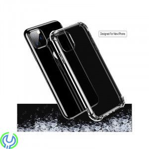 iPhone 12/12 Pro Stötsäkert fodral Transparent, Mobilskal av hög kvalitet Det stötsäkra för Apple iPhone 12/12 Pro, iPhone 12 mo