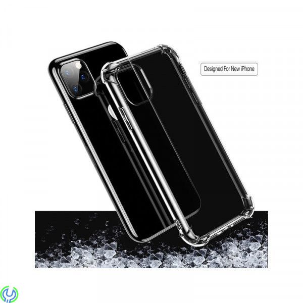 iPhone 12/12 Pro Stötsäkert fodral Transparent, Mobilskal av hög kvalitet Det stötsäkra för Apple iPhone 12/12 Pro, iPhone 12 mo