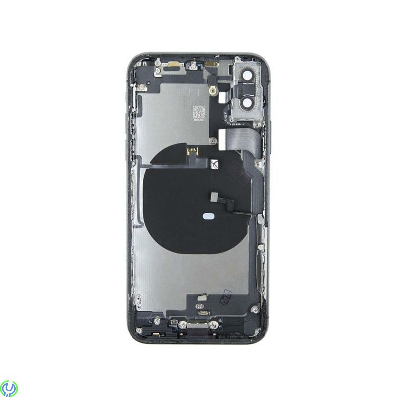 iPhone X Baksida Komplett Original, Svart, iPhone X Baksida Komplett Original, Svart, iPhone X, , 