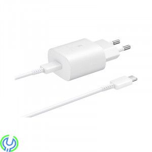 ULTRA-FAST USB-C Kit 3A Vit, SAMSUNG FAST USB-C 3A Väggladdare med 1m USB-C till USB-C, Kablar & Laddare, , Elgruvan