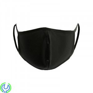 Antibakteriell Mun & Andningsskydd, Medium, Svart, Antibakteriell Mun & Andningsskydd Återanvändbar PRODI, storlek M., Hygien/Sk