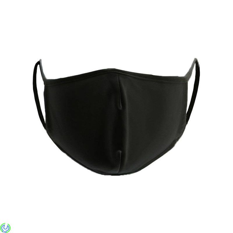 Antibakteriell Mun & Andningsskydd, Medium, Svart, Antibakteriell Mun & Andningsskydd Återanvändbar PRODI, storlek M., Hygien/Sk