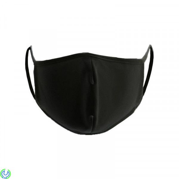 Antibakteriell Mun & Andningsskydd, Medium, Svart, Antibakteriell Mun & Andningsskydd Återanvändbar PRODI, storlek M., Hygien/Sk