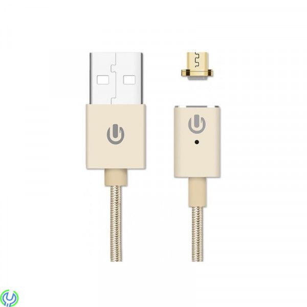 Magnetisk Micro USB-kabel guld, Magnetic Micro USB Cable, Micro USB, , Elgruvan