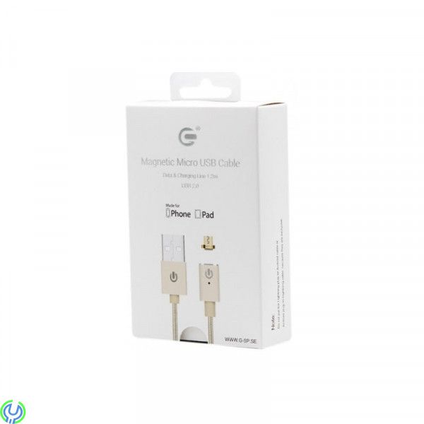 Magnetisk Micro USB-kabel guld, Magnetic Micro USB Cable, Micro USB, , Elgruvan