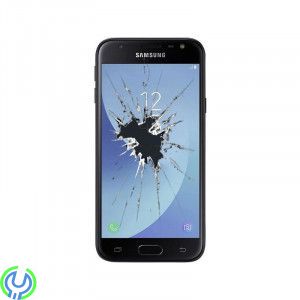 Samsung  J3 (SM-J330FD) Original skärmbyte, Svart, Lyckats att krossa glaset på din Galaxy J3 2017?, J3 (SM-J310/20/30), , Samsu