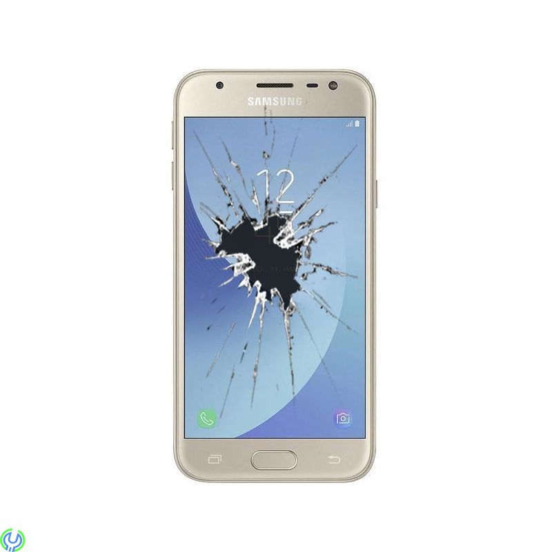 Samsung  J3 (SM-J330FD) Original SKÄRMBYTE, Guld, Lyckats att krossa glaset på din Galaxy J3 2017?, J3 (SM-J310/20/30), , Samsun