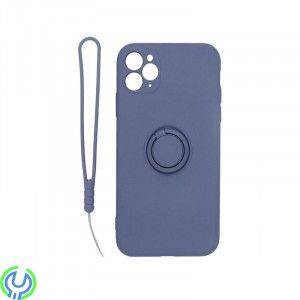 iPhone 11 Pro Max Mjuk silikonfodral, blå, Mjuk silikonfodral för iPhone 11 Pro Max., iPhone 11 modeller, , Elgruvan