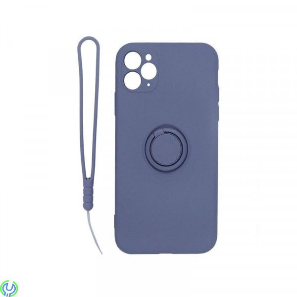 iPhone 11 Pro Max Mjuk silikonfodral, blå, Mjuk silikonfodral för iPhone 11 Pro Max., iPhone 11 modeller, , Elgruvan