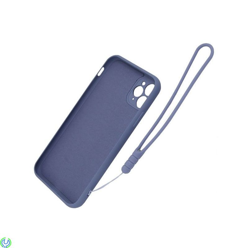 iPhone 11 Pro Max Mjuk silikonfodral, blå, Mjuk silikonfodral för iPhone 11 Pro Max., iPhone 11 modeller, , Elgruvan