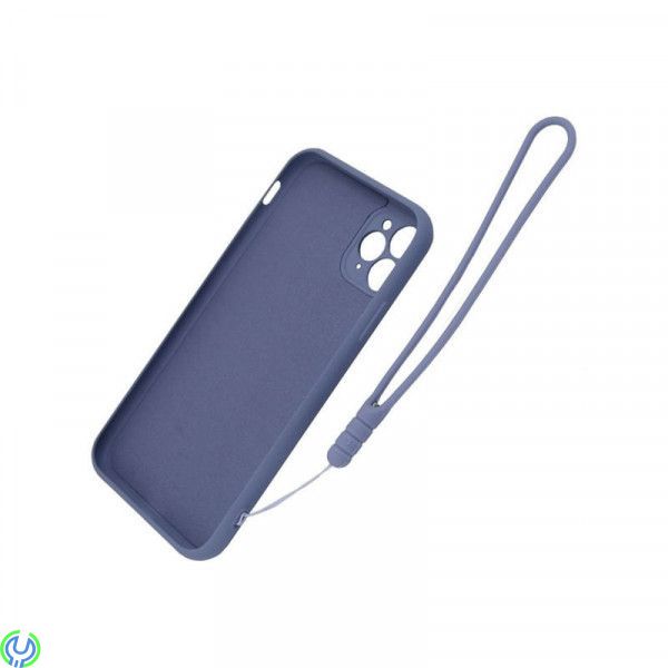 iPhone 11 Pro Max Mjuk silikonfodral, blå, Mjuk silikonfodral för iPhone 11 Pro Max., iPhone 11 modeller, , Elgruvan