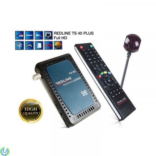 REDLINE TS 40 SUPER HD satellitmottagare, Satellitmottagare för fria kanaler, MellandagsRea, , Elgruvan