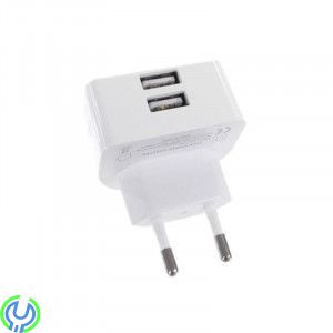 Nätladdare 2xUSB 2.1A, Remax, 2 port USB Remax RMT7188 2,1A, Adapter, , 