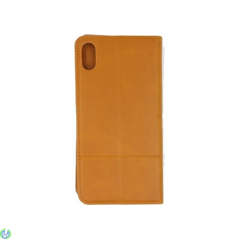 IPHONE XS MAX ÄKTA LÄDERVÄSKA BRUN, IPHONE XS MAX ÄKTA LÄDERVÄSKA BRUN, iPhone X modeller, , Elgruvan