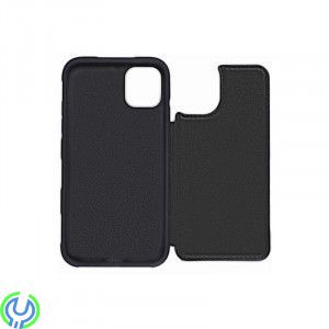 iPhone 11 Pro Max PU-läderfodral bak Flip, svart, G-SP PU Leather Back Flip Kickstand Card Case Black For iPhone 11 Pro Max, iPh