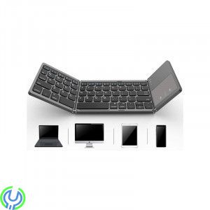 Mini vik tangentbord- Bluetooth - för Windows/Android och iOS, Trådlöst Bluetooth-tangentbord mini för Windows/Android/iOS, Mac 