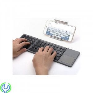 Mini vik tangentbord- Bluetooth - för Windows/Android och iOS, Trådlöst Bluetooth-tangentbord mini för Windows/Android/iOS, Mac 