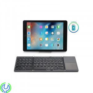 Mini vik tangentbord- Bluetooth - för Windows/Android och iOS, Trådlöst Bluetooth-tangentbord mini för Windows/Android/iOS, Mac 