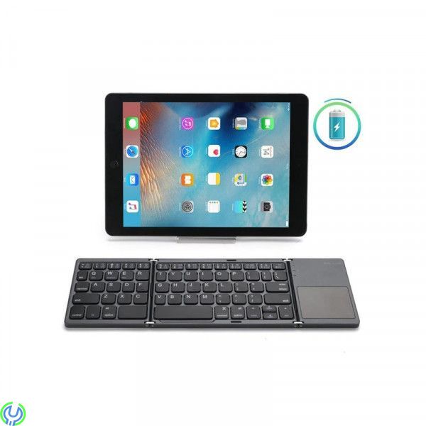 Mini vik tangentbord- Bluetooth - för Windows/Android och iOS, Trådlöst Bluetooth-tangentbord mini för Windows/Android/iOS, Mac 