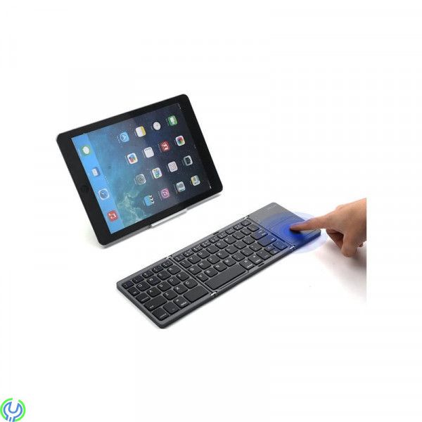 Mini vik tangentbord- Bluetooth - för Windows/Android och iOS, Trådlöst Bluetooth-tangentbord mini för Windows/Android/iOS, Mac 