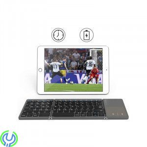 Mini vik tangentbord- Bluetooth - för Windows/Android och iOS, Trådlöst Bluetooth-tangentbord mini för Windows/Android/iOS, Mac 