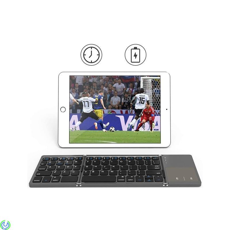 Mini vik tangentbord- Bluetooth - för Windows/Android och iOS, Trådlöst Bluetooth-tangentbord mini för Windows/Android/iOS, Mac 
