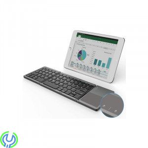 Mini vik tangentbord- Bluetooth - för Windows/Android och iOS, Trådlöst Bluetooth-tangentbord mini för Windows/Android/iOS, Mac 