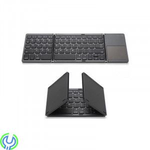 Mini vik tangentbord- Bluetooth - för Windows/Android och iOS, Trådlöst Bluetooth-tangentbord mini för Windows/Android/iOS, Mac 