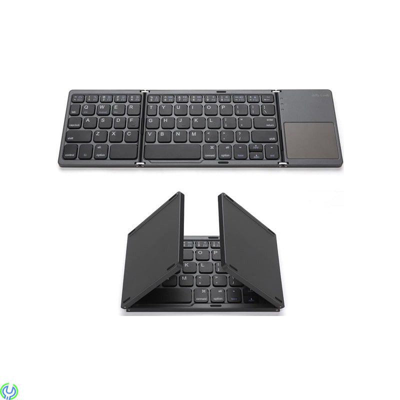 Mini vik tangentbord- Bluetooth - för Windows/Android och iOS, Trådlöst Bluetooth-tangentbord mini för Windows/Android/iOS, Mac 