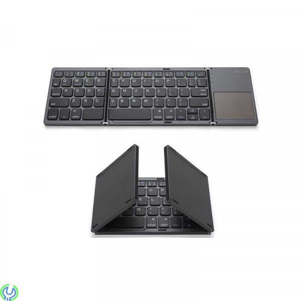 Mini vik tangentbord- Bluetooth - för Windows/Android och iOS, Trådlöst Bluetooth-tangentbord mini för Windows/Android/iOS, Mac 