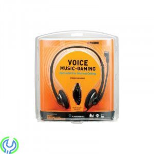 Plantronics Audio 325 Headset, Plantronics Audio 325 Wired Noise-Canceling PC Headset for Skype Chat, Mobilskal/ Laddare, , Plan