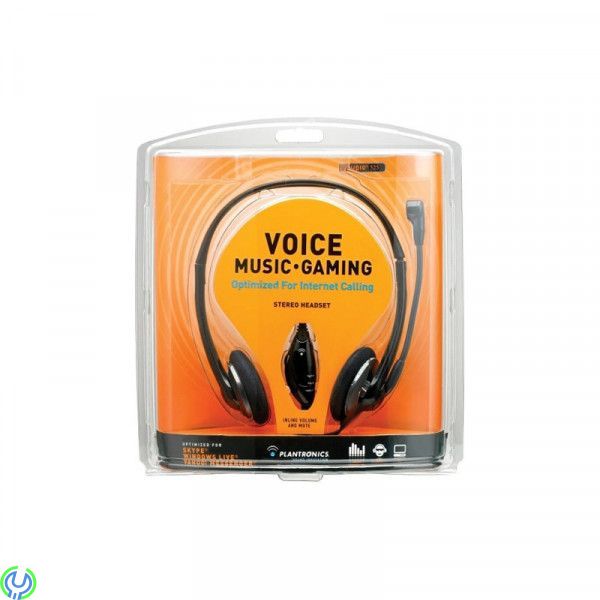 Plantronics Audio 325 Headset, Plantronics Audio 325 Wired Noise-Canceling PC Headset for Skype Chat, Mobilskal/ Laddare, , Plan